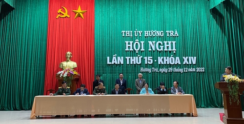 Hương Trà Thi hành kỷ luật 43 đảng viên