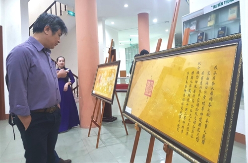 Exhibition of over 120 restored ordinations
