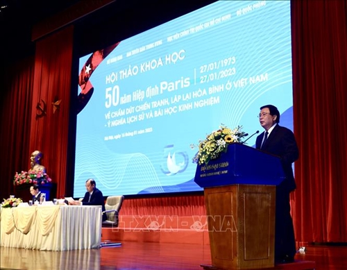 50 năm Hiệp định Paris Nhìn lại bài học lớn rút ra từ mốc son chói lọi của ngoại giao Việt Nam