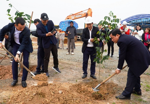 The Spring Opening Ceremony of Gilimex Industrial Park Project held