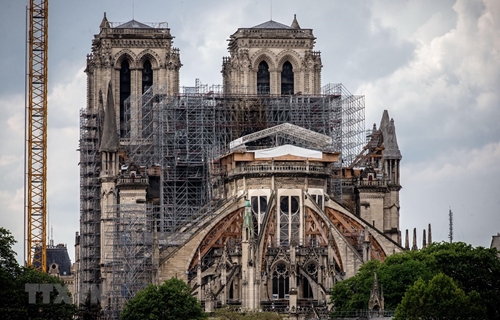 Việc tái thiết ngọn tháp của Nhà thờ Đức Bà Paris sẽ hoàn thành vào cuối năm