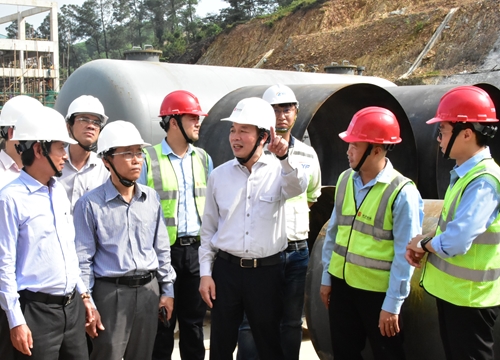 Thi công dự án Nhà máy xử lý rác Phú Sơn Cơ bản đảm bảo tiến độ