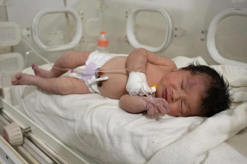 Hàng nghìn người muốn nhận nuôi bé sơ sinh được cứu sống trong trận động đất ở Syria