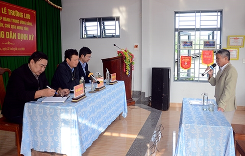 Người dân Phong Điền kiến nghị các vấn đề về dân sinh và phát triển kinh tế
